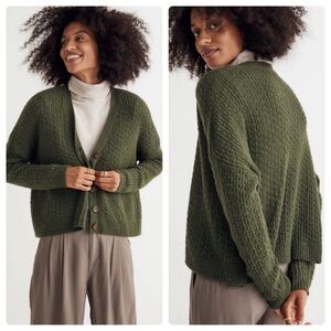 Madewell Mayfair Sweater Cardigan
